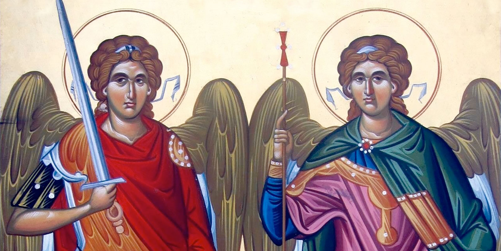 What colours are the Archangels?